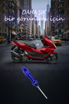Honda Pcx Uyumlu Yağ Çubuğu 2020-2026 Cnc Mavi