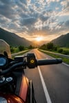 Işıklı Gidon Anahtarı Tek Fonksiyonlu Sarı LED Power Tuşlu Motosiklet Sis Farı Off Road Led Kontrol Switchi Kablolu Siyah Renk