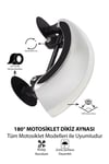 Universal 180° Motosiklet Dikiz Aynası | Geniş Görüş Aynası