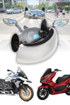 Universal 180° Motosiklet Dikiz Aynası | Geniş Görüş Aynası