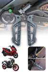 Universal Motosiklet Artçı Ayak 130mm Cnc Titanyum