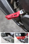 Universal Motosiklet Artçı Ayak 130mm Cnc Kırmızı
