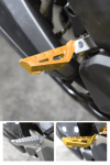 Universal Motosiklet Artçı Ayak 130mm Cnc Gold