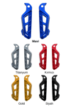 Universal Motosiklet Artçı Ayak 130mm Cnc Mavi