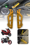 Universal Motosiklet Artçı Ayak 130mm Cnc Gold