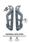 Universal Motosiklet Artçı Ayak 130mm Cnc Titanyum