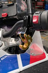 Universal Motosiklet Askı Aparatı Ayak 115mm Cnc Gold