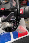 Universal Motosiklet Askı Aparatı Ayak 115mm Cnc Siyah