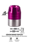 Universal Motosiklet Gidon Denge Topuzu Sıkıştırma Cnc Mor