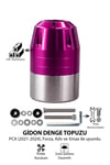 Universal Motosiklet Gidon Denge Topuzu Vidalı Cnc Mor