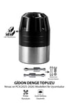 Universal Motosiklet Gidon Denge Topuzu Sıkıştırma Cnc Siyah