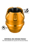 Universal Motosiklet Mil Koruma Takozu Cnc Gold