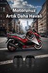 Universal Motosiklet Mil Koruma Takozu Cnc Siyah