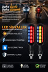 Universal Sinyal Ledi Çok renkli Kayar Led Vidalı | Tüm Motosikletler İle Uyumlu