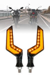 Universal Sinyal Ledi L Kasa Kayar Led Vidalı | Tüm Motosikletler İle Uyumlu
