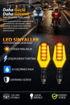 Universal Sinyal Ledi Petek Model Tek Renk Vidalı | Tüm Motosikletler İle Uyumlu
