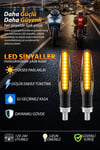 Universal Sinyal Ledi Tek Renk Vidalı | Tüm Motosikletler İle Uyumlu