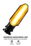 Universal Sinyal Ledi Tek Renk Vidalı | Tüm Motosikletler İle Uyumlu