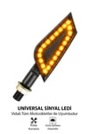 Universal Sinyal Ledi Üçgen Kasa Vidalı | Tüm Motosikletler İle Uyumlu