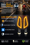 Universal Sinyal Ledi Üçgen Kasa Vidalı | Tüm Motosikletler İle Uyumlu