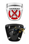 Vespa Primavera Led Stop Lambası Gümüş Kasa