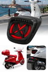 Vespa Primavera Led Stop Lambası Siyah Kasa