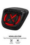 Vespa Primavera Led Stop Lambası Siyah Kasa