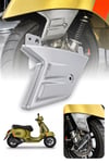 Vespa Uyumlu Amortisör Koruma Kapağı GTS Cnc Gümüş