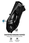 Vespa Uyumlu Varyatör Kapağı GTS GTV Parlak Siyah