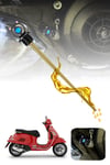 Vespa Uyumlu Yağ Çubuğu 2014-2026 Cnc Siyah