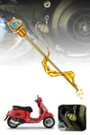 Vespa Uyumlu Yağ Çubuğu 2014-2026 Cnc Gold