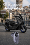 Yamaha Nmax Uyumlu Abs Sensör Koruma 2021-2026 Cnc Titanyum