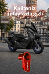 Yamaha Nmax Uyumlu Abs Sensör Koruma 2021-2026 Cnc Kırmızı