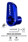 Yamaha Nmax Uyumlu Abs Sensör Koruma 2021-2026 Cnc Mavi