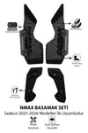 Yamaha Nmax Uyumlu Basamak Seti 2025-2026 Cnc Siyah