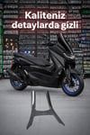Yamaha Nmax Uyumlu Depo Çerçevesi 2025-2026 Karbon Desen