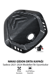 Yamaha Nmax Uyumlu Gidon Orta Kapağı 2021-2024 Karbon