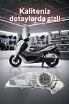 Yamaha Nmax Uyumlu Hava Filtresi Kapağı 2021-2026 Cnc Gümüş