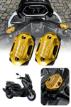 Yamaha Nmax Uyumlu Hidrolik Kapağı 2021-2026 Cnc Gold