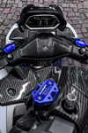 Yamaha Nmax Uyumlu Hidrolik Kapağı 2021-2026 Cnc Mavi