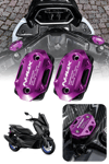 Yamaha Nmax Uyumlu Hidrolik Kapağı 2021-2026 Cnc Mor