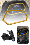 Yamaha Nmax Uyumlu Kadran Çerçevesi 2025-2026 Cnc Gold