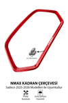 Yamaha Nmax Uyumlu Kadran Çerçevesi 2025-2026 Cnc Kırmızı