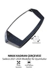 Yamaha Nmax Uyumlu Kadran Çerçevesi 2021-2024 Karbon Desen