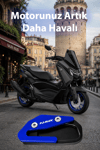 Yamaha Nmax Uyumlu Kaz Ayağı Koruyucu Seti 2021-2026 Cnc Mavi