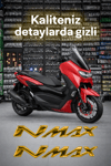Yamaha Nmax Uyumlu Logo Sticker 2021-2026 Gold