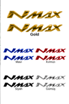 Yamaha Nmax Uyumlu Logo Sticker 2021-2026 Gold