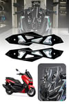Yamaha Nmax Uyumlu Ön Cam Brekati 2025-2026 Cnc Siyah