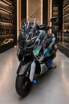 Yamaha Nmax Uyumlu Ön Cam Brekati 2025-2026 Cnc Siyah