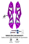 Yamaha Nmax Uyumlu Ön Cam Brekati 2025-2026 Cnc Mor
